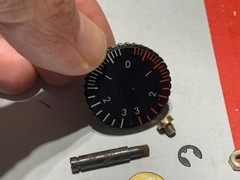 Dual 1229 Vintage Stereo Turntable Parting out – Anti-Skate Hardware + Knob