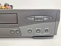 Mitsubishi HS-U446 VHS Hi-Fi 4 Head VCR Tested Working RCA Inputs No Remote