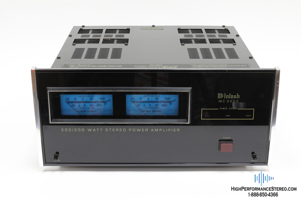 McIntosh MC2002 Stereo Power Amplifier