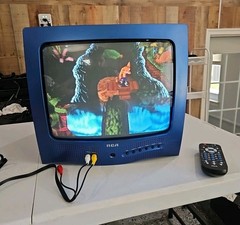 Vintage RARE Blue RCA E13702 September 2001 With Universal Remote