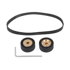 Pair of Pinch Rollers with Belt,Wrench For Pioneer RT-909/901 Reel to Reel Deck