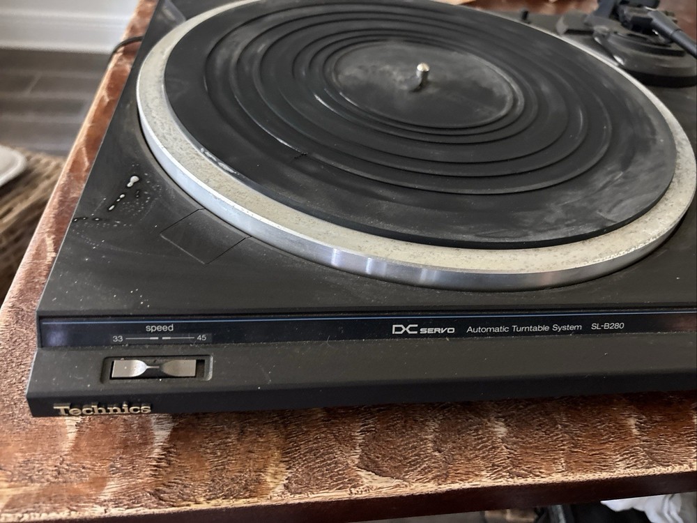 Vintage TECHNICS SL-B280 Automatic Turntable System Tested