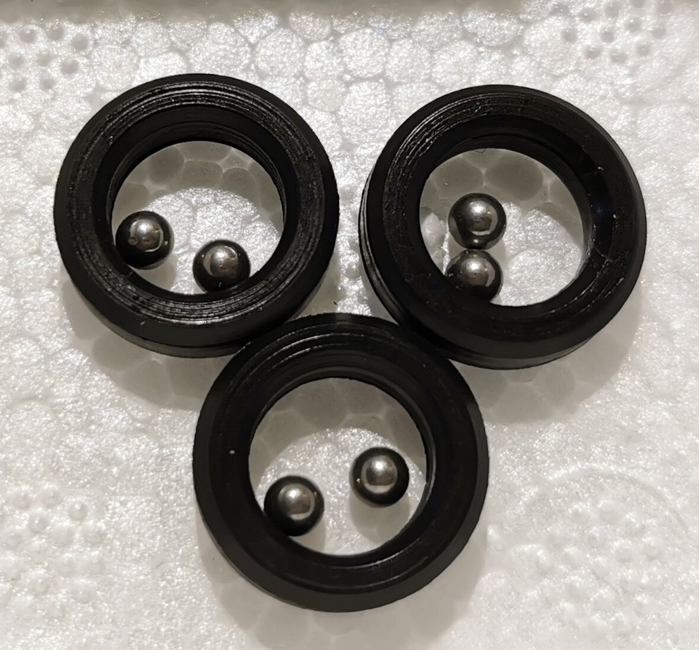 3X Dual 1219/1229 Turntable Multi Play Sleeve/Washer+Balls+ Free Steuerpimpels