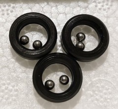 3X Dual 1219/1229 Turntable Multi Play Sleeve/Washer+Balls+ Free Steuerpimpels