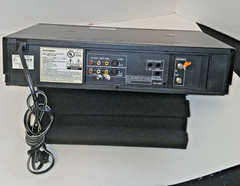 Mitsubishi HS-U776 QC-450 Hi-Fi Stereo VHS VCR 4-Head VCR Plus+ Tested