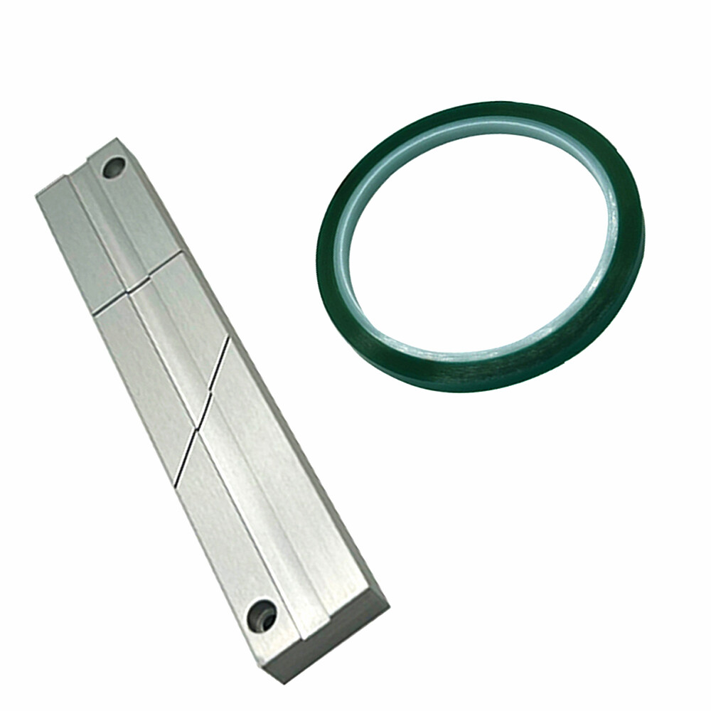 1/4 10In Tape Splicing Set Tape Splicing Block for Recorder Open Reel Tape