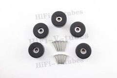 5 New FEET w/ hardware for Sansui BA-F1 CA-F1 Heavy-Duty Foot Parts