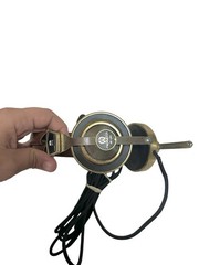 Vintage Pioneer SE-L40 Stereo Headphones Japan Steampunk Work Yet Issues