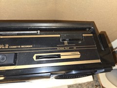 Vintage 1977 Crown P-600 AM/FM/Cassette Boombox Stereo Radio Recorder,Japan,Box