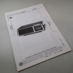 KIN-TECH Manual Model 8-800 1976 Photofact Clock Radio
