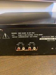 AKAI Stereo Cassette Deck GX-R70 Vintage Dolby DBX Tested Working Condition