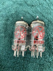 Pair of JJ ECC802s / Hi-Performance 12AU7 Preamp Vacuum Tubes