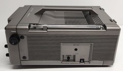 Vintage Bentley Portable 5″ Black &White TV Model 100C Retro Gaming Prop Display