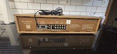 Morse Electro Corp 8 Track 4D quadrophonic Receiver Stereo System 447 FOR PARTS