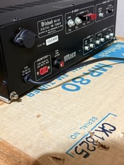 Mcintosh MR80 Digital FM Tuner Very Clean In Original Box MR-80 Tested Working