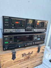SONY STR-AV480 & Sony TC-WR730 with EPI Series II Speakers Set Vintage