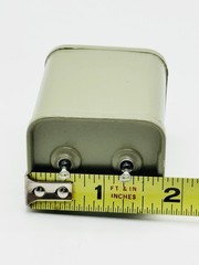 Jensen No. 8502 1.5UF 380-570V Type CA Paper Capacitor Made in Denmark Tested