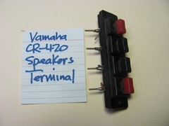 📈YAMAHA 420000 LA001880 SPEAKER TERMINAL CR-420 STEREO RECEIVER