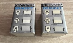 Vintage Realistic Minimus 7 Speakers Silver 40-2034 Set of 2 New Lot Oldstock