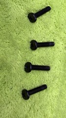 4X Yamaha CR-640 & Others Receiver OEM 1” BLACK CASE SCREWS ONLY SEE PICS 🔥🔥