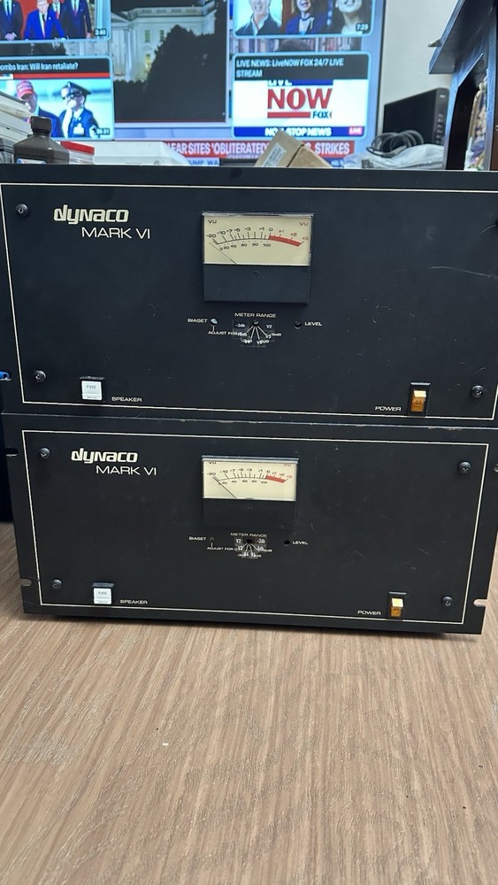 DYNACO Mark-VI Vacuum Tube Power Amplifier, Mono Pair