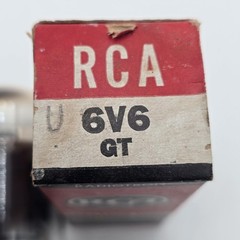 VTG NOS RCA GE HP Guitar Amp Tube Kit – 12AX7A 6V6GT 6L6GB Audio Trio Fender