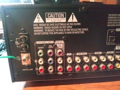 Tested & Working Sherwood RD-6500 Receiver 100w 6Ohms 5.1 Channel PLUS REMOTE