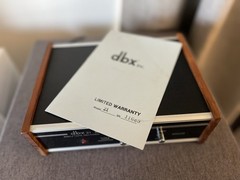 Vintage DBX 21 Disc/ Tape Decoder Noise Reduction Model 21 USA Made 240v