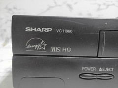 Sharp VC-H960 4-Head Hi-Fi Stereo VCR Tested Works