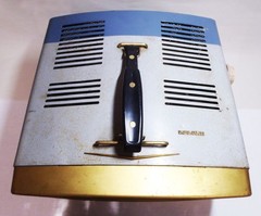 1957 RCA VICTOR DELUXE 14″ PD-8054 Retro Atomic Portable TV • Prop Parts Repair