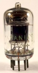 Vintage Sylvania 6AK5 Vacuum Tube, FC1 Tested, Strong