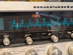 Marantz 4230 Stereo + Quadradial Receiver Untested Powers Up Sold As Is