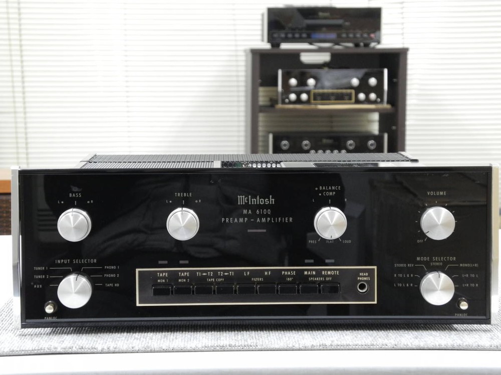 McIntosh MA6100 Pre Amplifier Vintage Used Japan Maintained 120V Overhauled USED