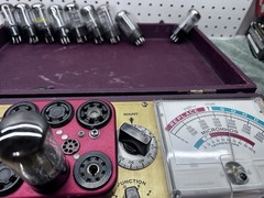 Mullard /Sylvania GZ34 5AR4 Rectifier Tube f32 B4H1. Recently Cal.Hickok Tested.