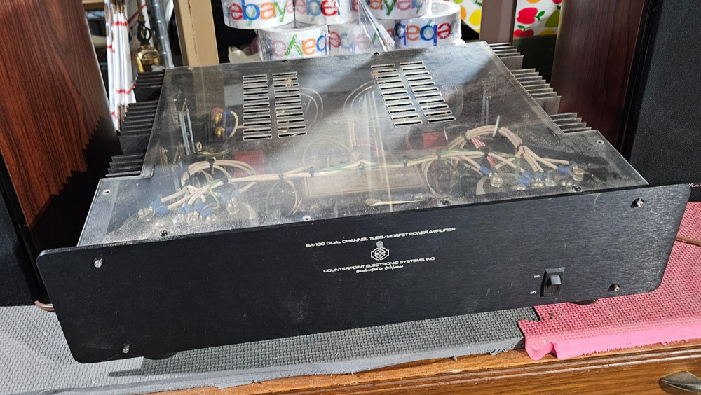 Vintage Counterpoint SA-100 Dual Channel Tube/Mofset Power Amplifier