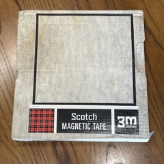SCOTCH 3M 10.5″ x 1/2″ Metal Reel to Reel 3 Window Silver 6 Screw NOS Magnetic