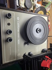 TESTED Califone 1420K Record Player Portable Vinyl Turntable. See Video