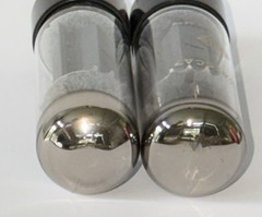 Matched Pair Matsushita EL34/6CA7 Tubes Labeled Amperex & Telefunken Test EX!!