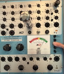Matched Pair Matsushita EL34/6CA7 Tubes Labeled Amperex & Telefunken Test EX!!