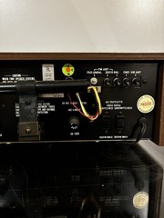 Pioneer SX-525 Stereo Receiver Silver Face Analog AM/FM Tuner Classic Audio