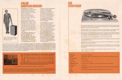 Leak Mini Sandwich Speakers Ad Flyer, English