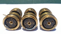 5935-00-376-9334 4-Pin Electrical Receptacle Connector (Lot of 6pcs)