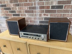 🍊Vintage 1970s Voice of Music AM/FM Stereo Receiver | Model 1532-1 WORKS!