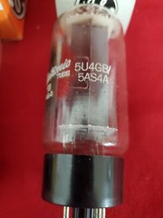 3- GE 5U4GB/5AS4A Power Rectifier VACUUM TUBES (Tested)