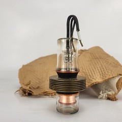 JAN CBYS 4C28 TRANMITTING TRIODE VHF RADAR VACUUM TUBE VERY RARE
