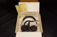 Vintage Realistic LV-10 Headphones w Box 70/80s Radio Shack USA (No Foam) READ