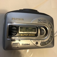 Aiwa HS-TX394 Radio Player Read Inside -Cassette Doesn’t Work- Radio Works @B