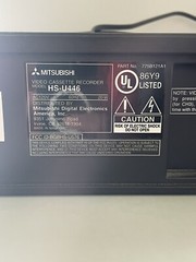 Mitsubishi HS-U446 VCR