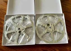 7 Inch Metal Reels Aluminum Pair For Pioneer Reel To Reel RT-707