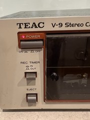Teac V-9 Stereo Cassette Deck Vintage Made In Japan